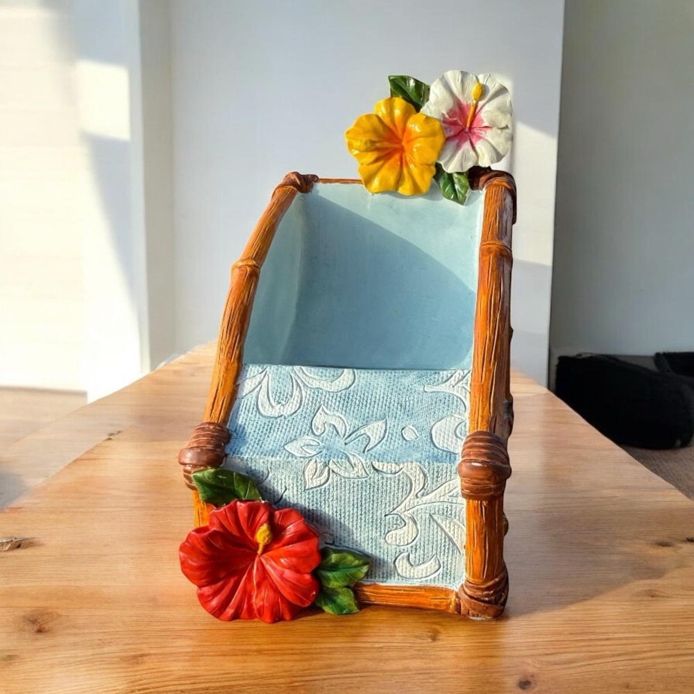 FIGI TROPICAL HIBISCUS PHONE HOLDER 🌺📱🌴